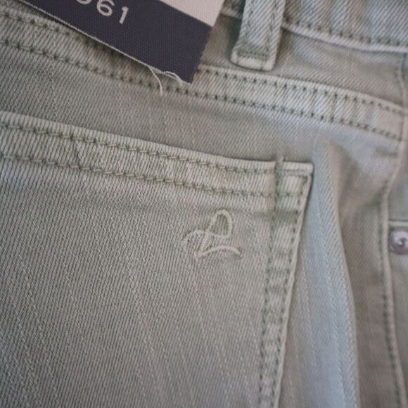 DL1961 Women Sz 25/0 Kiwi Raw Mara Straight Mid Rise Instasculpt Ankle Jeans $18 - Picture 8 of 11